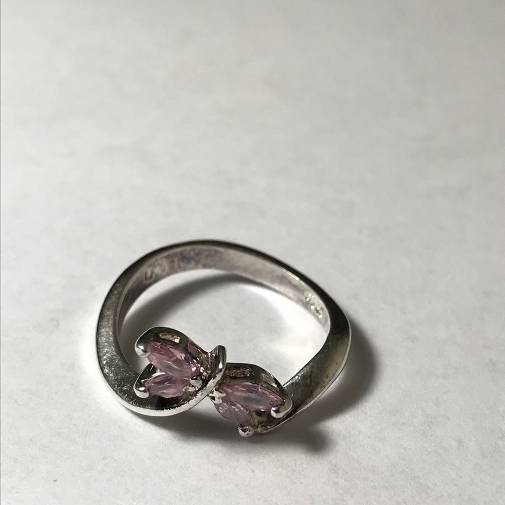 Silver Butterfly Ring